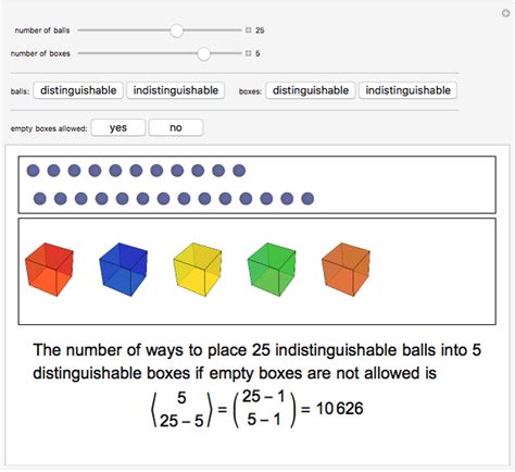 distribution of balls into boxes|how to distribute k balls into boxes.